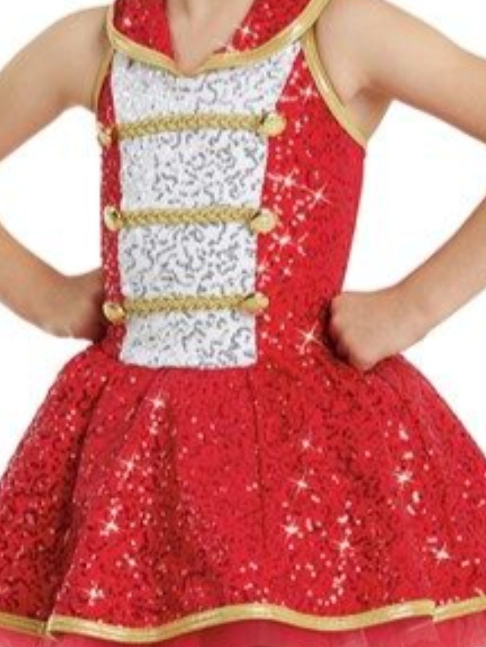 Weissman "Bellhoppin'" Sequin Dance Costume - Size MC (Medium Child)